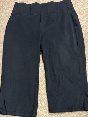 LIVI black Capri High Waisted 18 / 20 Stretch 20” Inseam